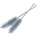 31cm Long 25mm Diameter Stainless Steel Wire Tube Cleaning Brush 2 Pcs Z2D7