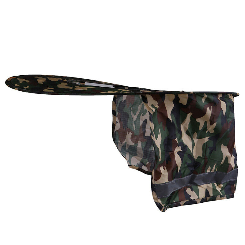 Camouflage Sunshade Outdoor Safety Hard Hat Sun Shade Neck Shi Nw