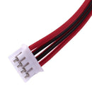 1 Pair 4-Pin Balance Plug Rectangle Magnet Speaker Amplifier 3W 8 Ohm