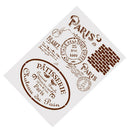 retro paris layering stencils for walls painting scrapbooking stamp album decoES