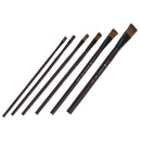 6X Nylon Acrylic Oil Paint Brushes For Art Artist Supplies Watercolor pen&U