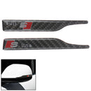 2Pc Carbon Fiber Rearview Mirror Anti-collision Door Edge Guard Strip ProtectoOZ