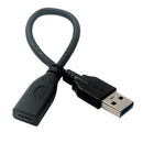 7.87inch USB 3.0 Male To USB 3.1 C Female Data Sync Cable Adapter Cord