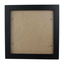 Square Thick Pine Wood Photo Frame Wall Picture Frame (Black,6 Inch)