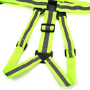 High Visibility Reflective Vest Safety Reflector Elastic Strips Bands -Chest