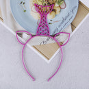 6x Mermaid Headband boy girl's crown Hair Hoop Kids Birthday Christmas decor Kw