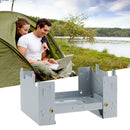 2x Stainless Steel Camping Cooking Spirit Alcohol Stove Burner W/Stand Rack-New