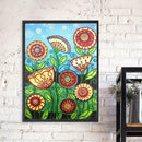 5D DIY Special Shaped Diamond Painting Flower Cross Stitch Mosaic Craft Kit