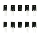 10Pieces 2A 600V 2N60 MOSFET 3-pin N-Channel Field Effect Transistor TO-220F