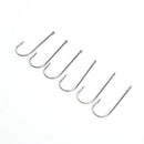 50pcs 1# Sharp Barbed Fishing Hooks Trolling Tackles Pesca #gib