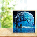 5D DIY Full Drill Diamond Painting Moon Embroidery Mosaic Craft Kit Cross Stitch