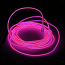 2 Pieces Luminescent LED Glow EL Wire String 3 Meter Light