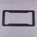 2pcs Carbon Fiber Style License Number Plate Surround Frame fit for Most US SUV