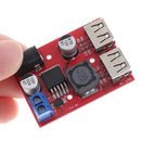 9/12/24/36V 3A 5V Dual USB Step down Converter Charger Module For Power Sup-OZ