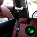 1pcs Car Seat Belt Buckle Plastic Covers Clip Anti-Scratch Cover E9R9