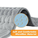 Heating Pad, Electric Heat Pad for Back Pain and Cramps Relief - Electric F