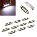20PCS 3LED 5050 SMD C5W CANBUS Error Free Festoon Dome Light Lamp Bulbs White