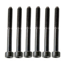 Set of 6 Stainless Steel String Lock Screws for Tremolo Systems