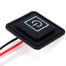 5V-15V 3 Gear Temp Control Waterproof Heating Switch Clothes Silicone Button