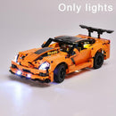 Technic Led Light For Lego Chevrolet Corvette ZR1 Building 42093 Kit N0Z2