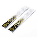 12pcs white & black arrow wraps for fletching carbon fiberglass arrow joJ Gw
