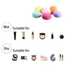 Beauty Sponge 6Pcs/Set Macarons Foam Cosmetics Makeup Blender - For Liquid