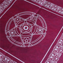 49cm Altar Tarot Tablecloth Table Decor Divination Cards Square Tapestry JR