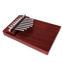 8 Keys Solid Mahogany Kalimba Thumb Piano Finger Percussion for Kids Gift