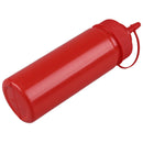 12oz Plastic Squeeze Sauce bottle Dispenser Cap Condiment Oil Ketchup 1Pc-R