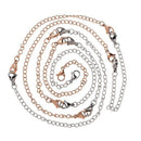 12 Pcs Stainless Steel Necklace Extender Bracelet Extender Extender Chain S