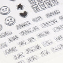 Transparent Clear Stamp DIY Silicone Seals Scrapbooking Card 31