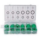 279pcs/box Green Rubber O Ring Assortment Washer Gasket Sealing O Ring Kit