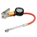 Air Tire Inflator with Dial Gauge Auto Bike Compressor Automotive Tool