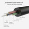 3.5mm to 6.5mm Adapter Jack Audio AUX Cable for Mixer Amplifier Guitar Male O8T8