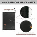 Fireproof Document Bags, Waterproof and Fireproof Bag with Fireproof