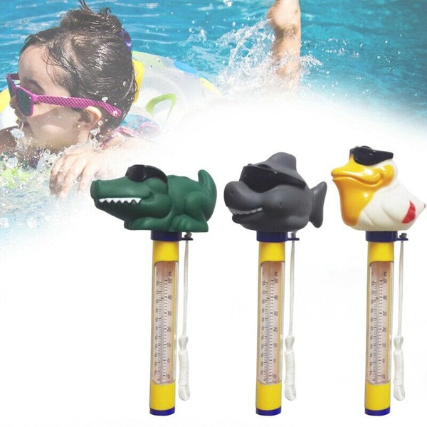 Cartoon Pool Thermometer Floating Swimming Pool Thermometer Outdoor Indoor
