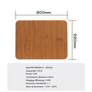 Pu Leather Multifunctional Wireless Fast Charging Mouse Pad Qi Standard Mul