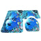 Bath Rug Set, 3-Piece Mat Antislip Bath Rug + Floor Rug + Toilet Cover, Und K9I1
