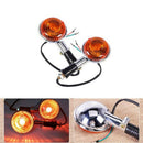 Motorcycle Amber Round Turn Signals Lights Blinker Indicator Lens for Yamah