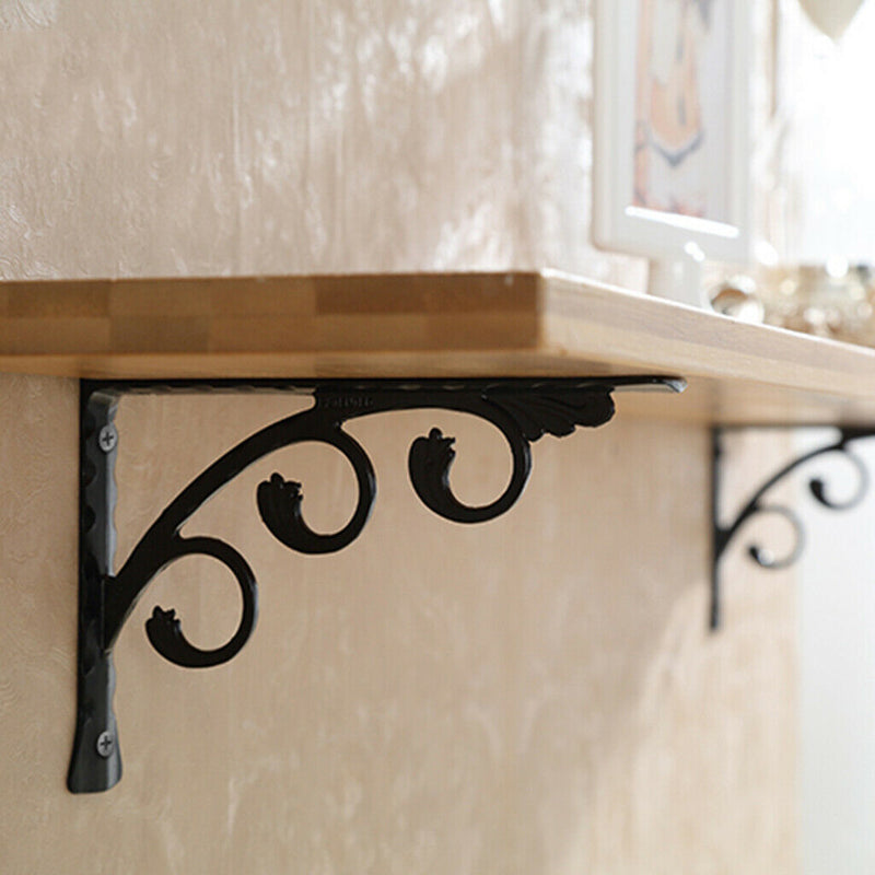 12x Wall Shelf Bracket Heavy Duty Corner Brace DIY Storage Home Book Holder