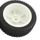 RC Tire 2Pcs Wheel Tyres Rubber Front Tires for Wltoys 124019 1/12 Scale RC