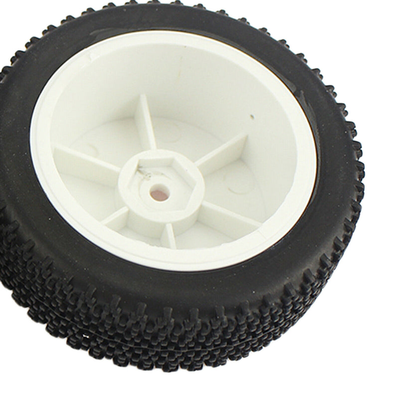 RC Tire 2Pcs Wheel Tyres Rubber Front Tires for Wltoys 124019 1/12 Scale RC