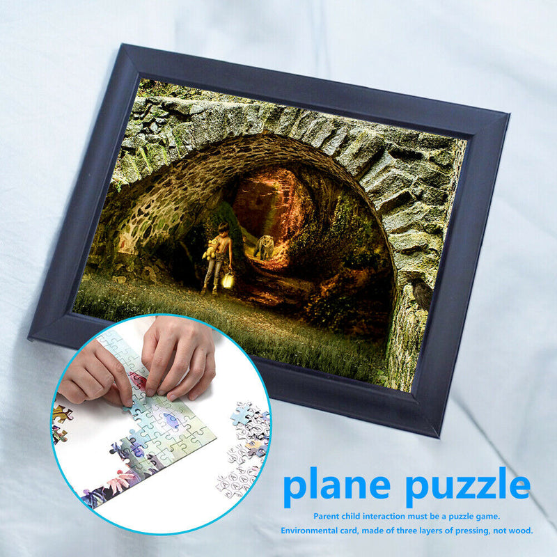 1000pcs/set DIY Tunnel Boy Puzzle Picture Early Educational Jigsaw Games