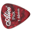 Alice 20x 1.5mm Smooth Colorful Celluloid Guitar Picks Plectrum