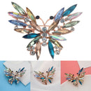 Fashion Colorful Crystal Brooch Pins Animal Butterfly Enamel Women Gifts Jewe.3C