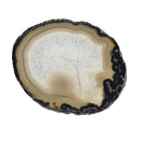 4x Agate Slice Crystal Quartz Stone Jewelry Making Jewelry Display Mix 6#