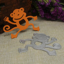 Monkey Metal Cutting Dies Scrapbooking Stencils DIY Embossing Folder