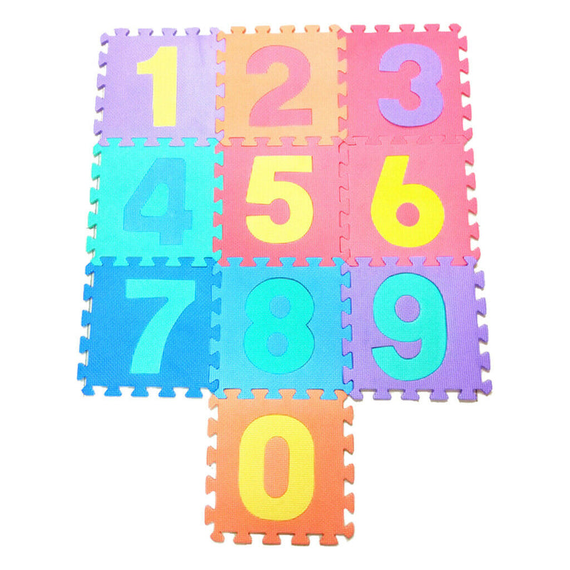 Colorful Alphabet And Numbers Foam Puzzle Play Mat 36