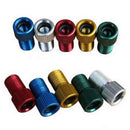 5pcs Bike Cycle Presta Valve Schrader Adapter Converter Road Bicycle Pump Tube