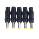 5X Dc power 3.5mm x1.35mm female jack to 5.5x2.1mm male plug adapter connecto ME